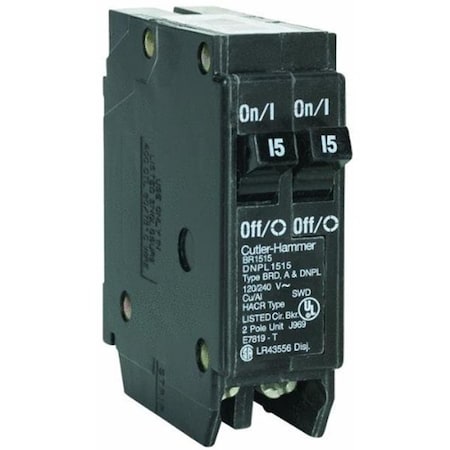 Eaton Eaton 606012 Br Series 1-Pole Duplex Breaker Two X 20A 606012